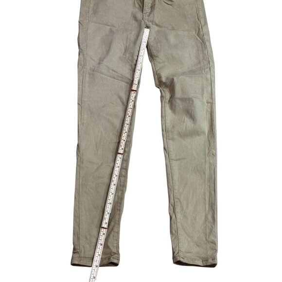 American Eagle Outfitters Womens Super Stretch Jegging Pants Size 2 Regular Beig - Picture 8 of 9